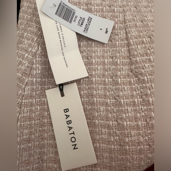 NWT Babaton/Aritzia Little Tweed Skirt, Size 4 - Picture 6 of 9
